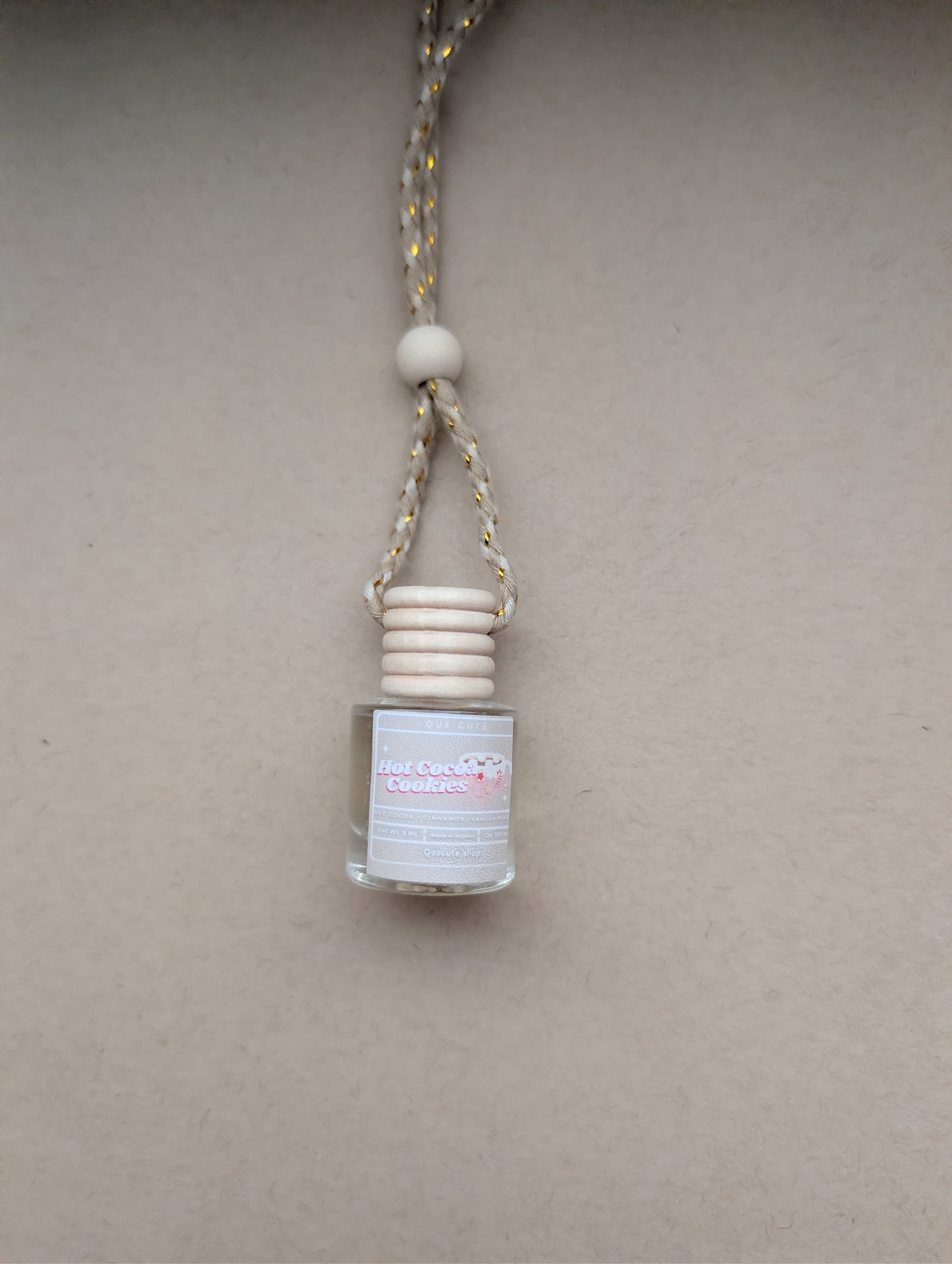 Hot Cocoa Cookie Car Diffuser