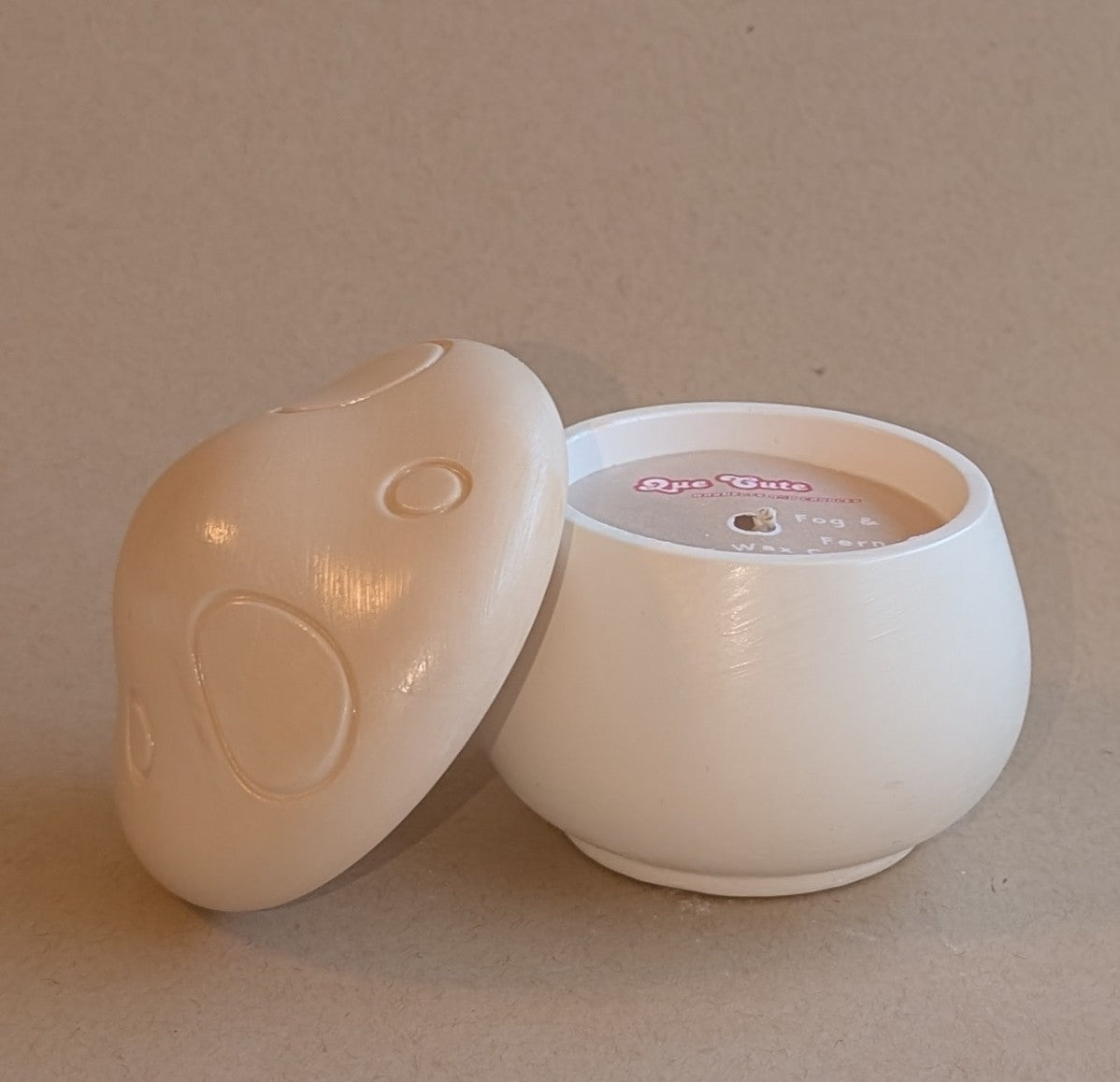 Mushroom Ceramic π Candle