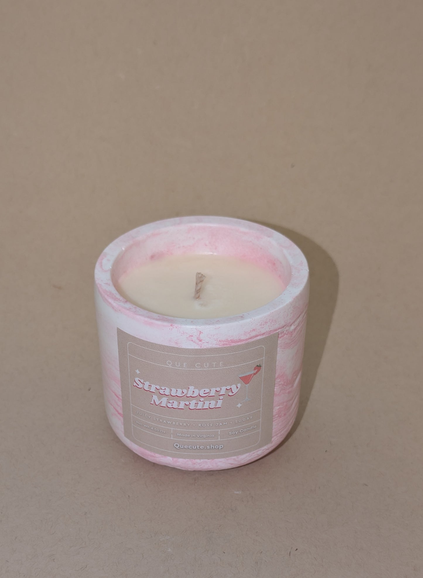 Strawberry Martini Candle