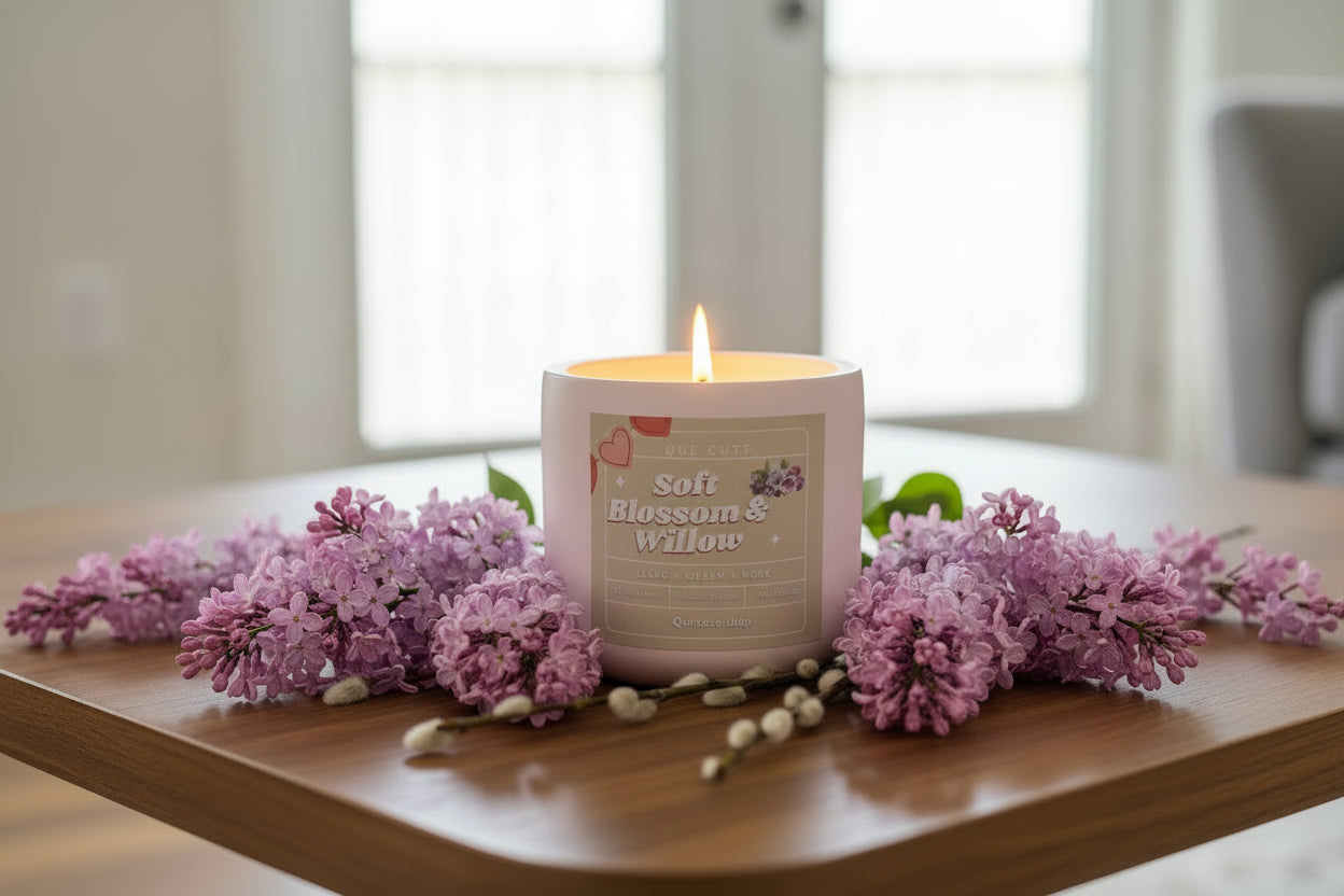 Soft Blossom & Willow Candle