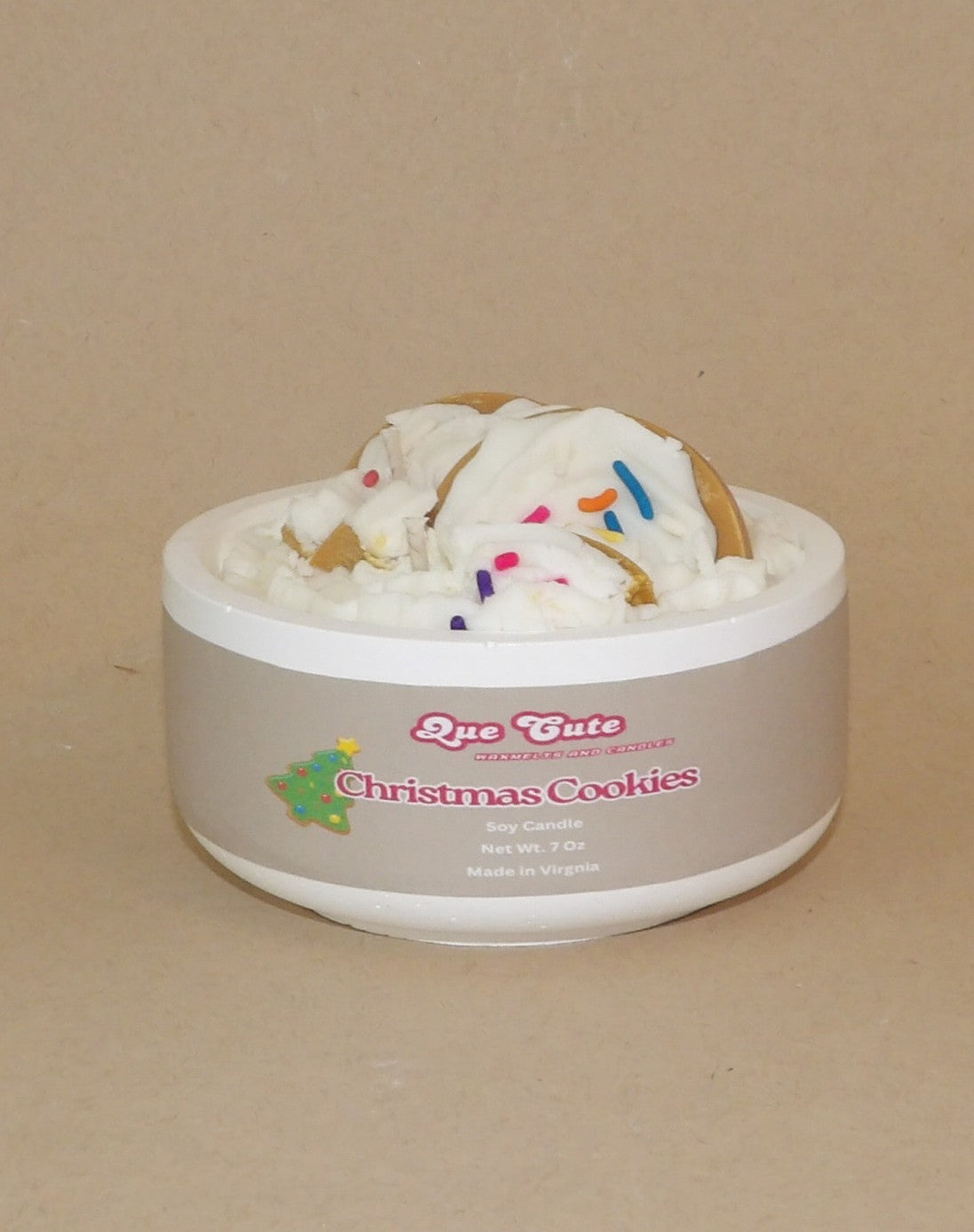 Christmas Cookie Candle