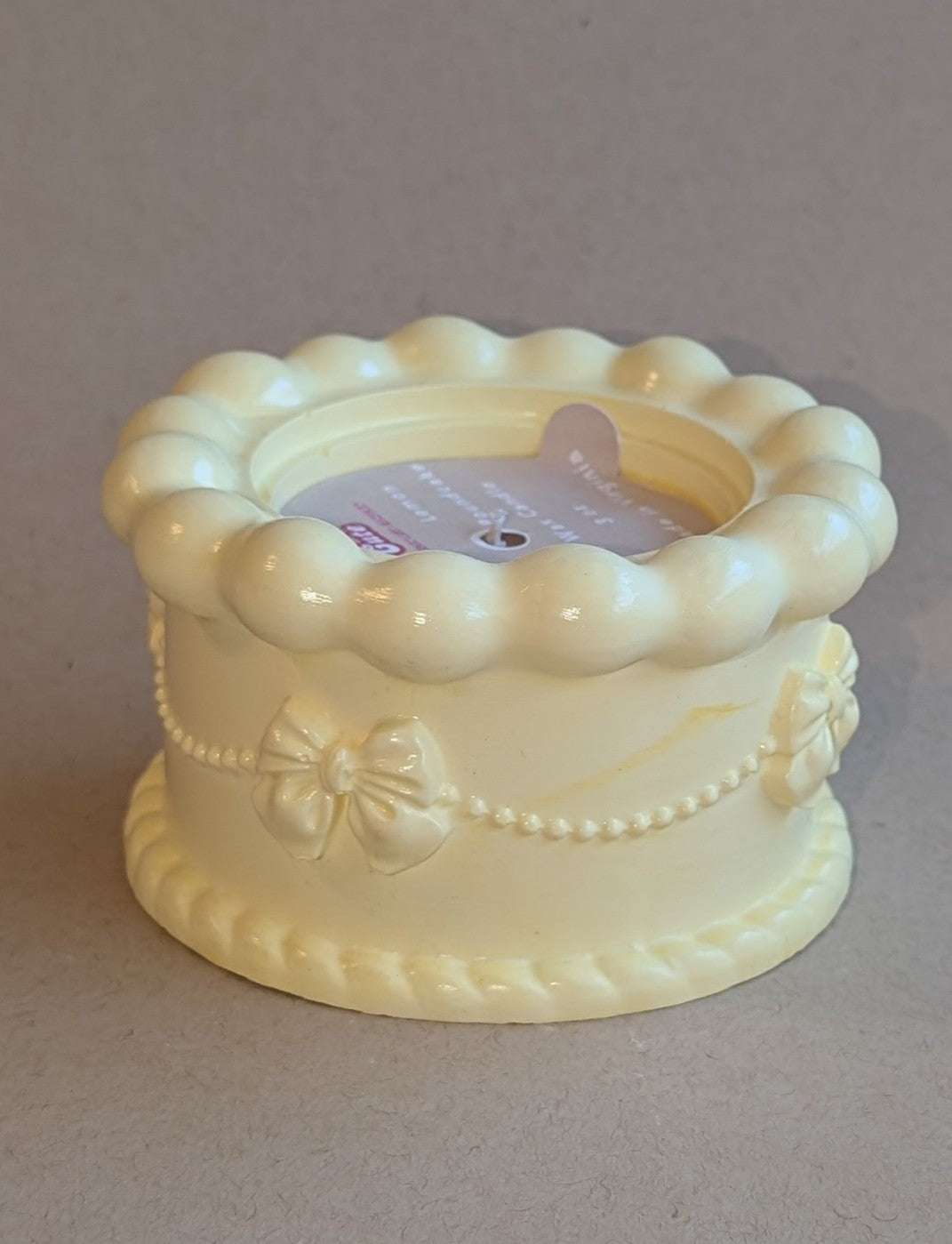 Lemonpound Cake Ceramic Candle