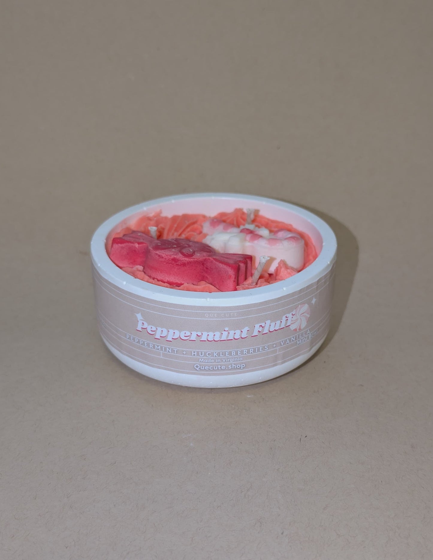 Peppermint Fluff Mini Bowl