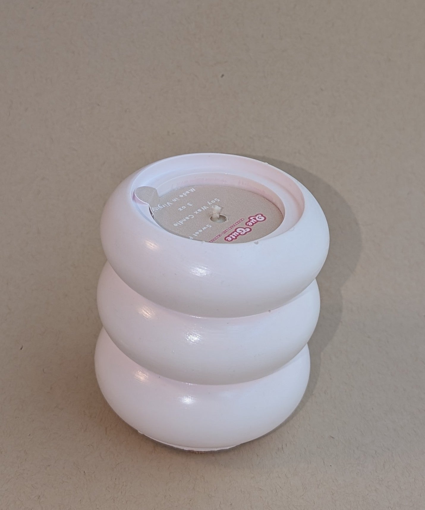 Sweet Pea Bubble Candle