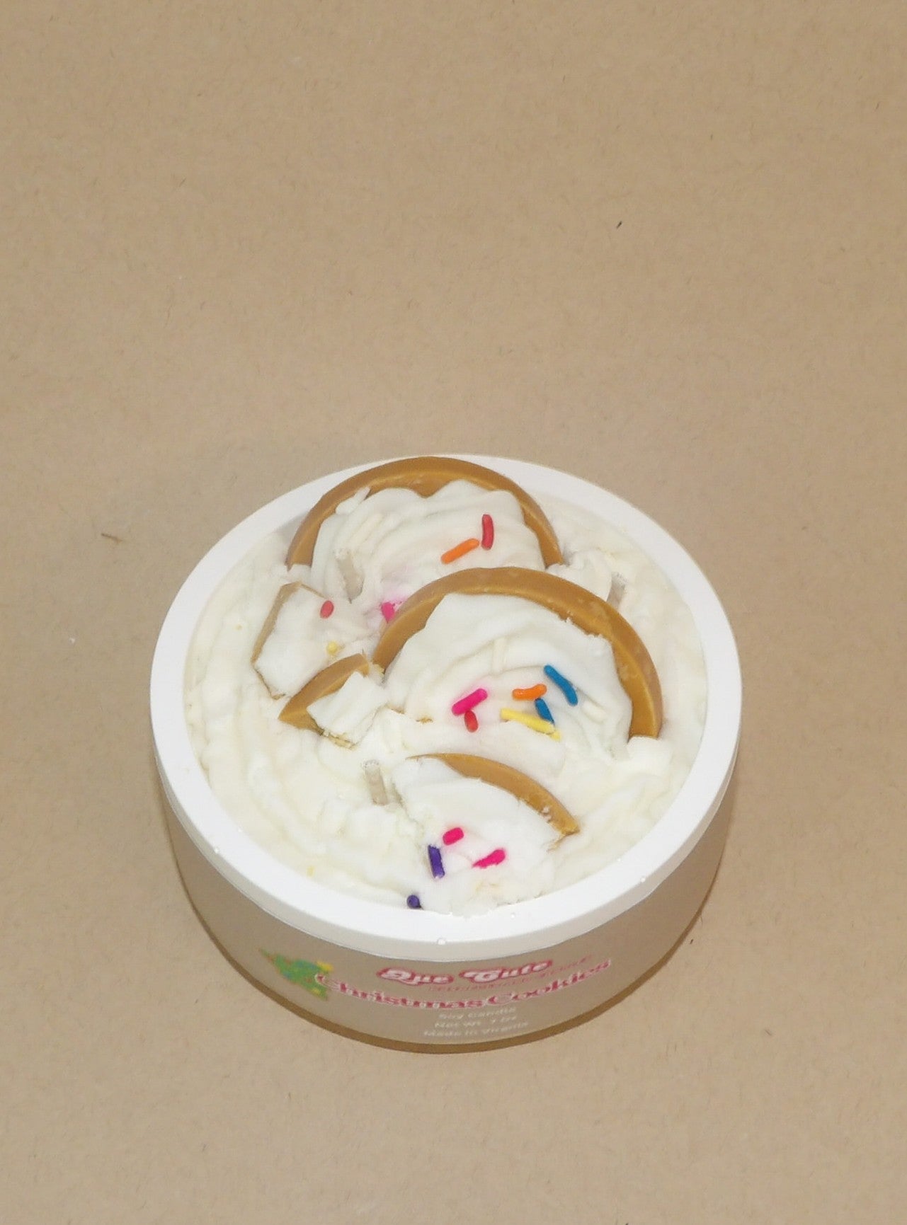 Christmas Cookie Candle