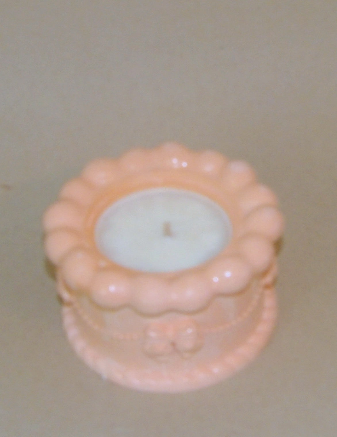 Pumpkin Buttercream Cake Candle