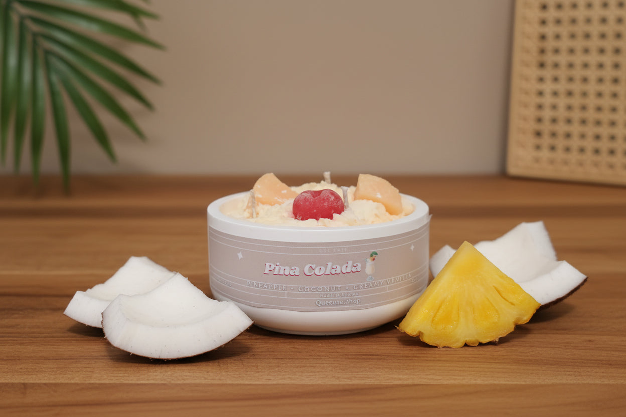Pina Colada Mini Bowl Candle