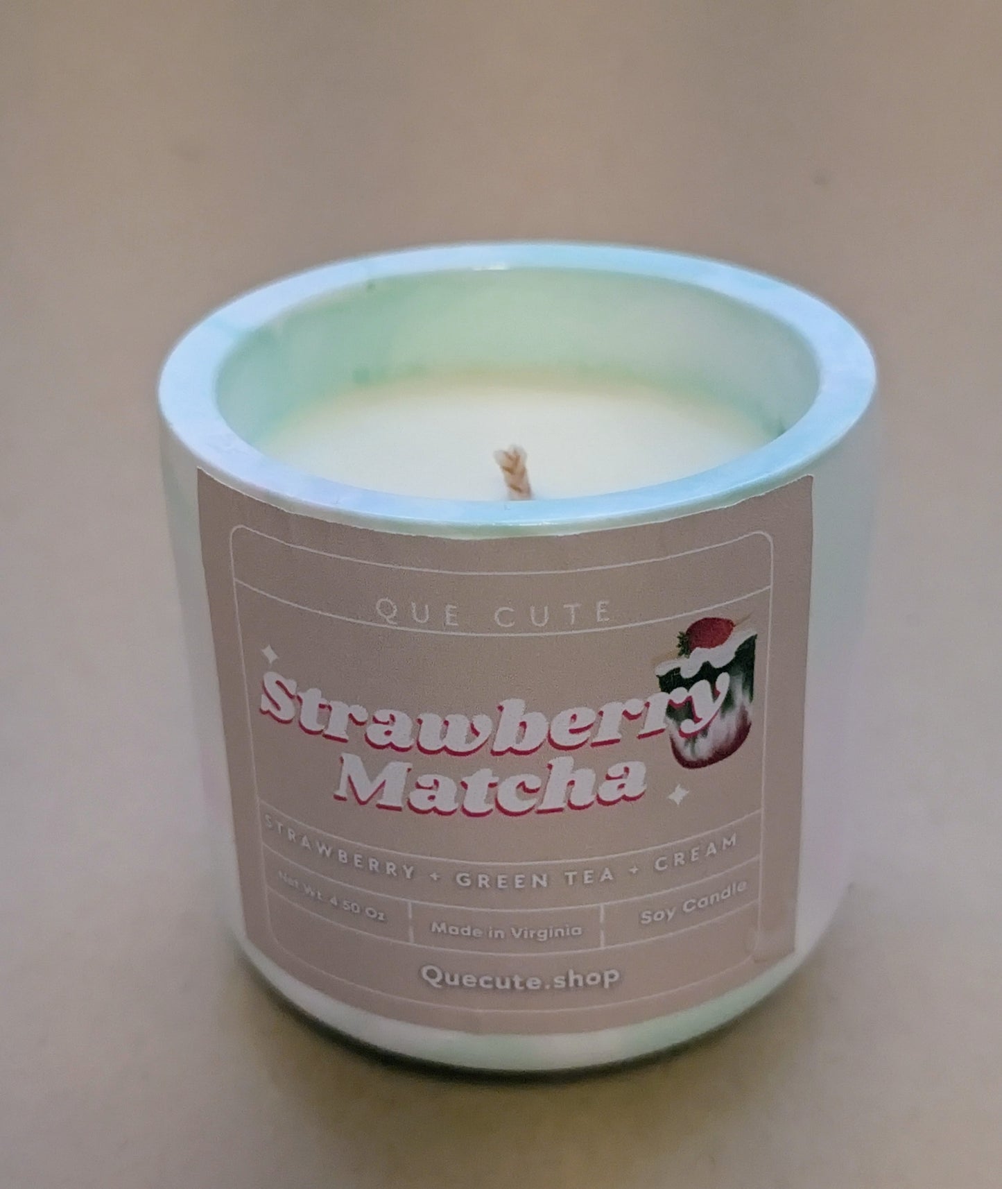Strawberry Matcha Candle