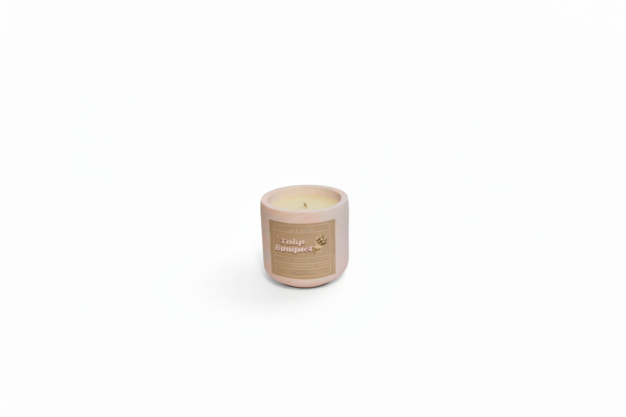 Tulip Bouquet Candle