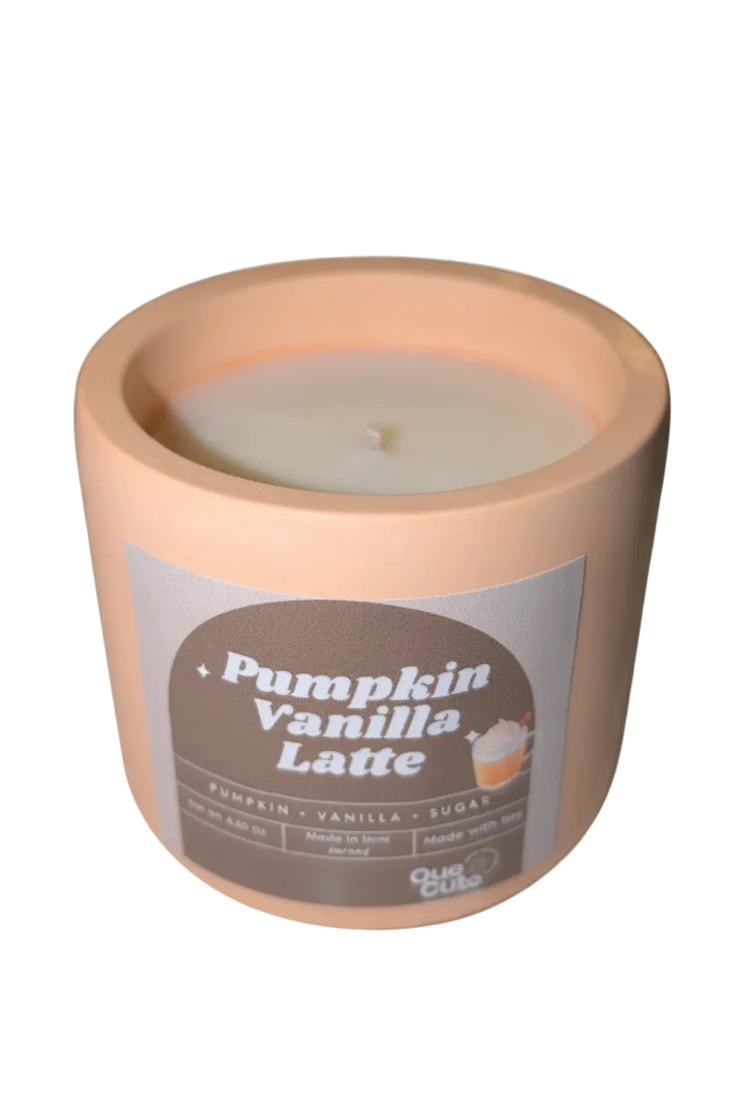 Pumpkin Vanilla Latte Candle