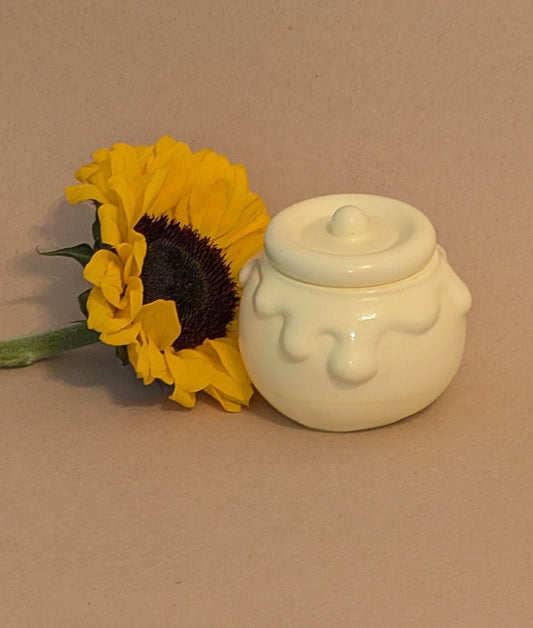 Honey Pot Ceramic Candle