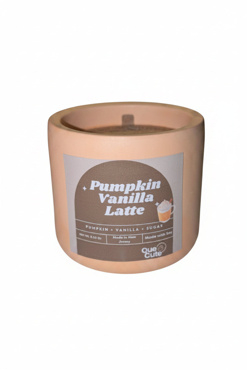 Pumpkin Vanilla Latte Candle