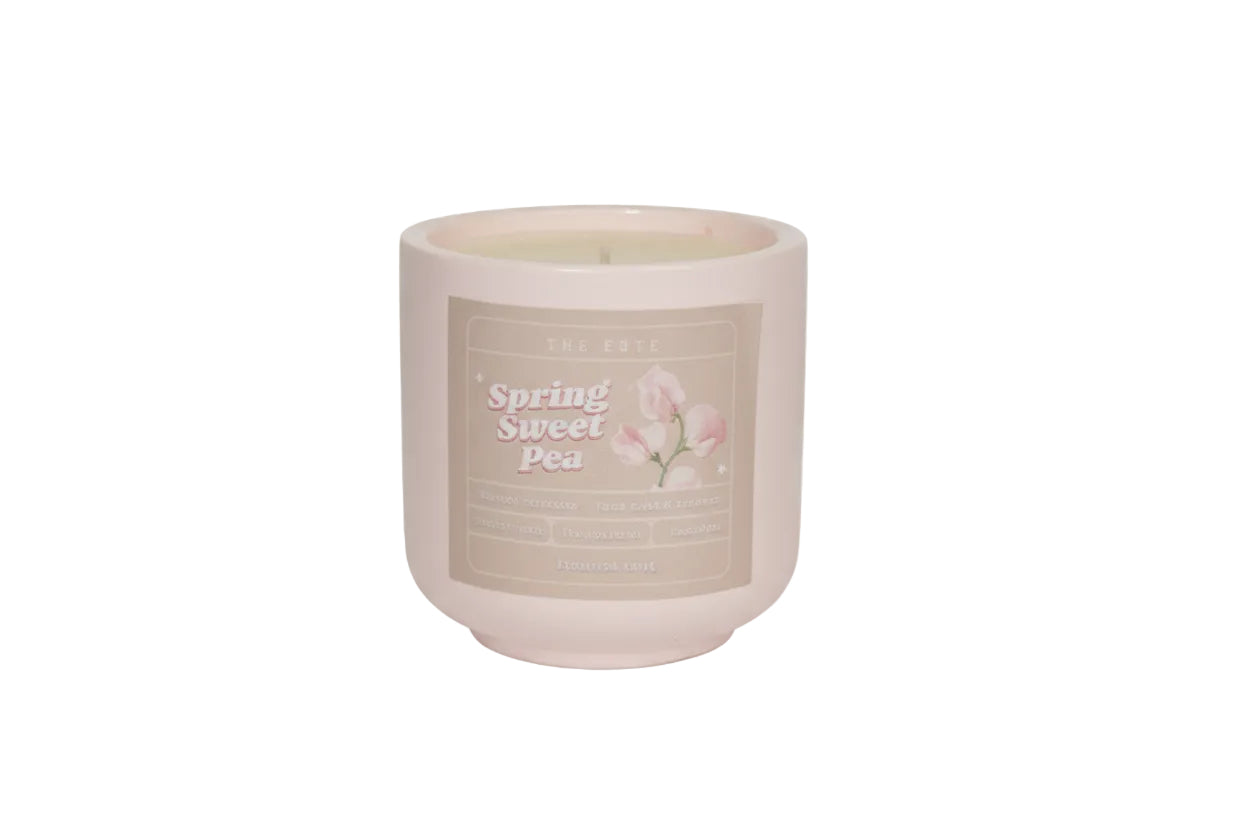 Spring Sweet Pea Candle