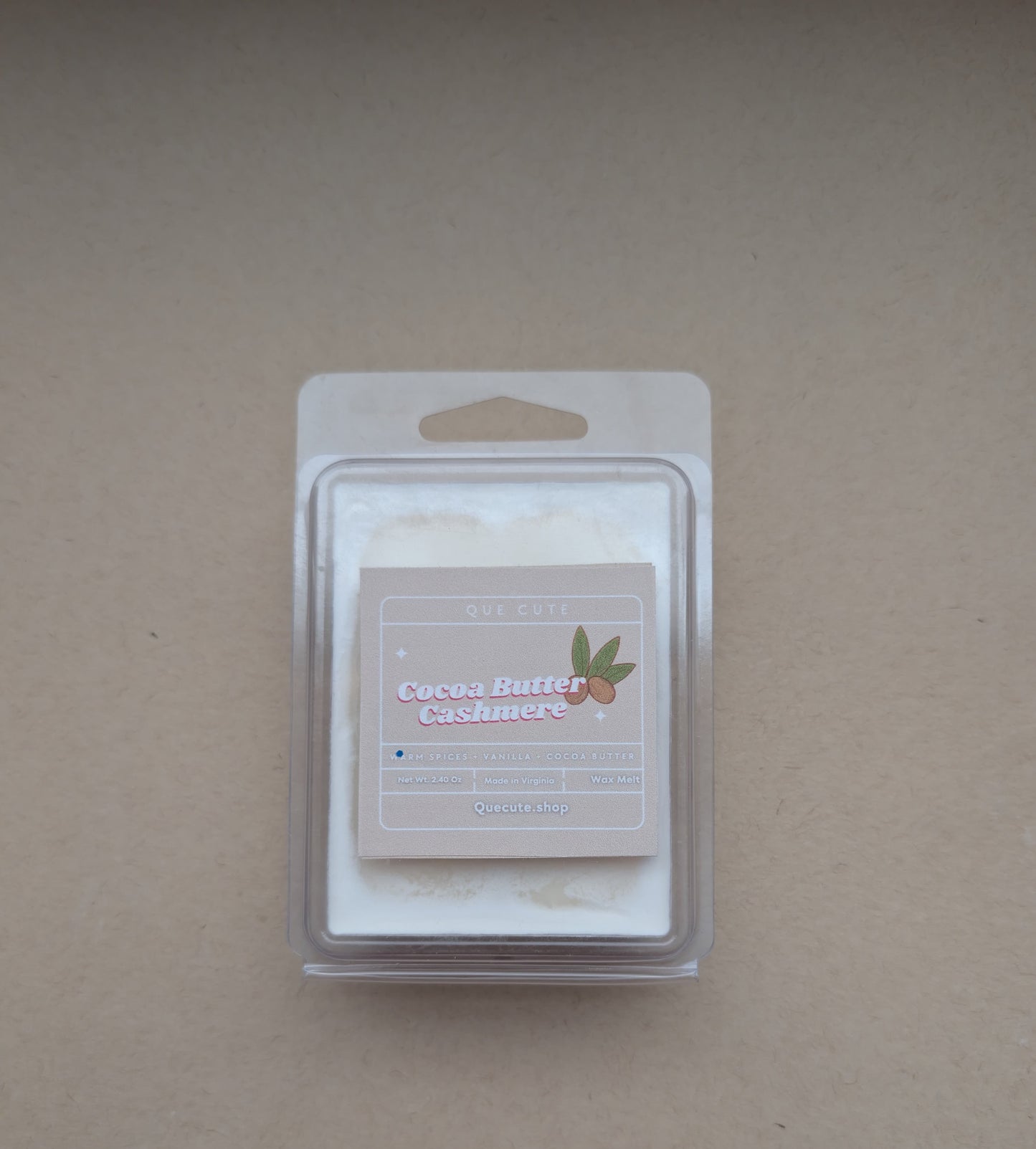 Cocoa Butter Cashmere Wax Melt