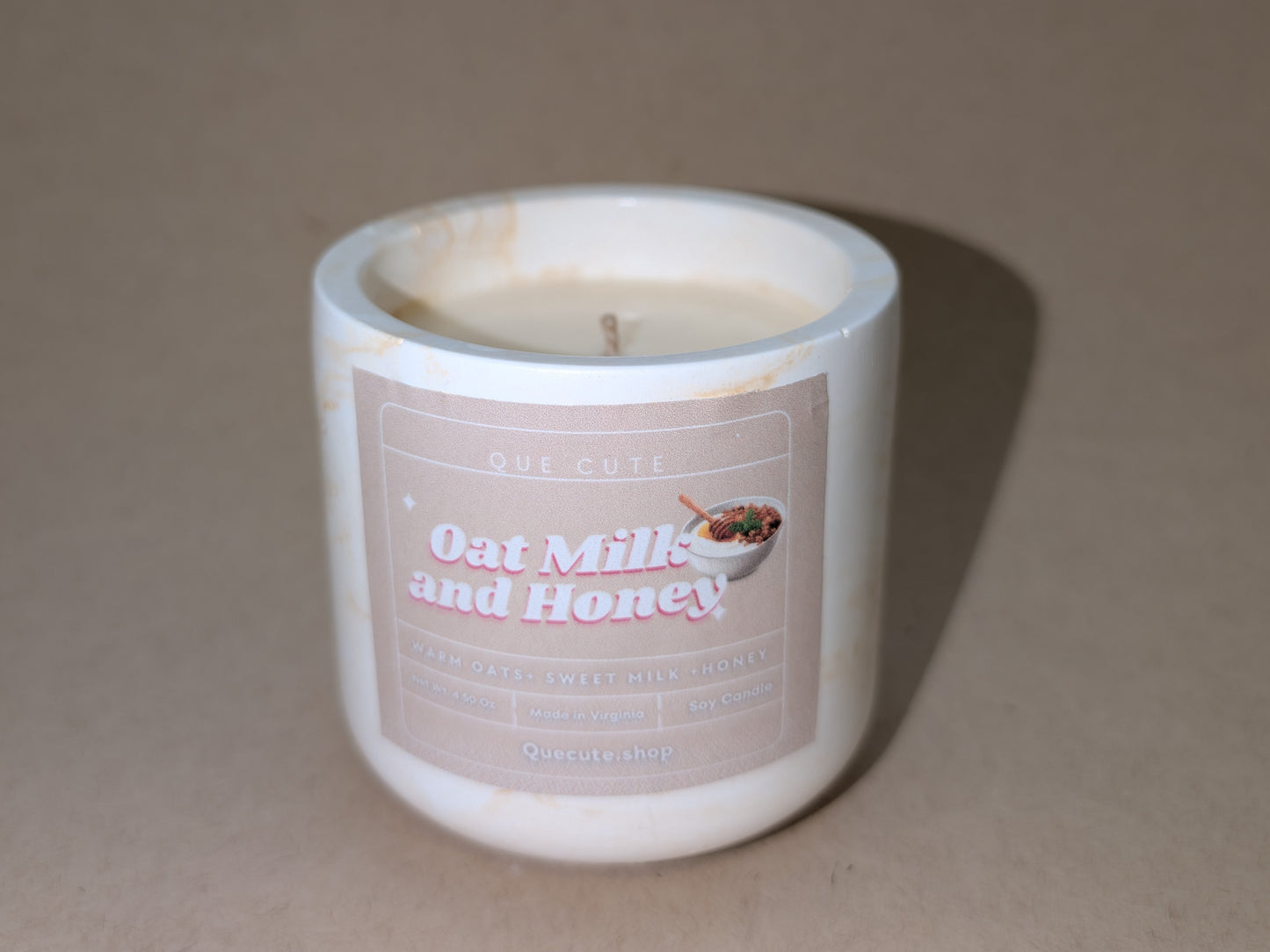Oat Milk and Honey Candle