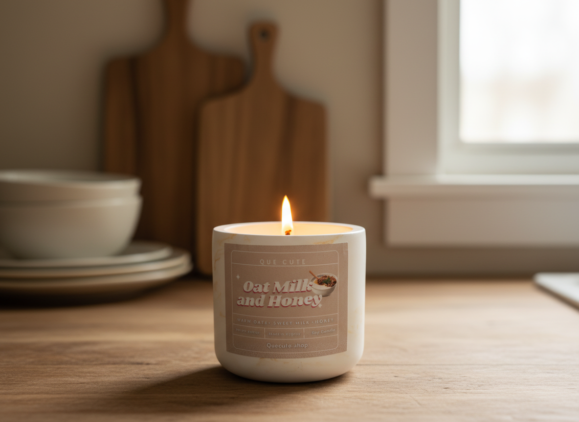 Oat Milk and Honey Candle