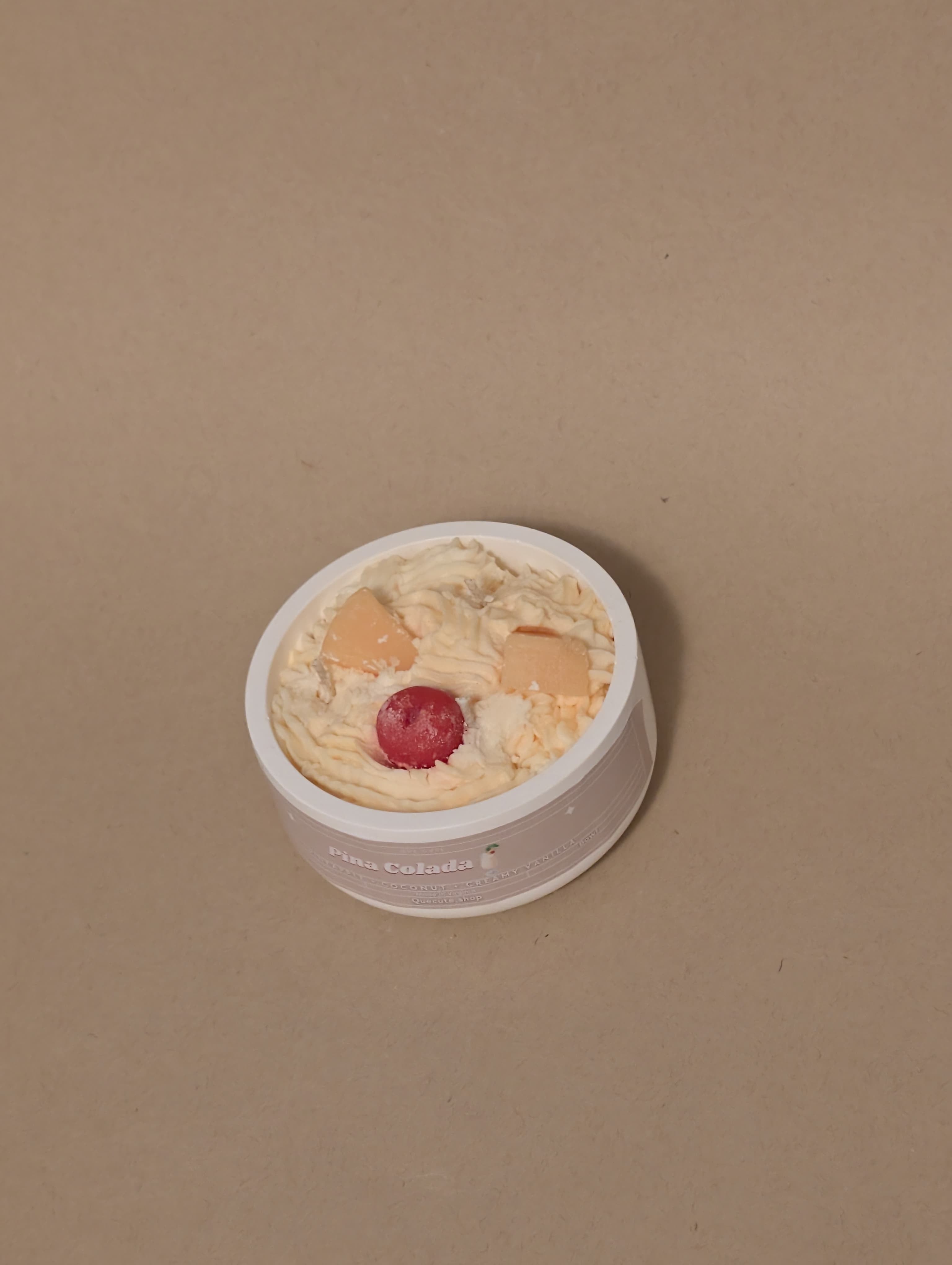 Pina Colada Mini Bowl Candle