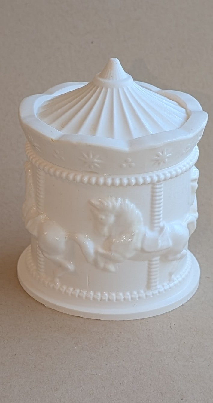 Creme Brulee Carousel Candle