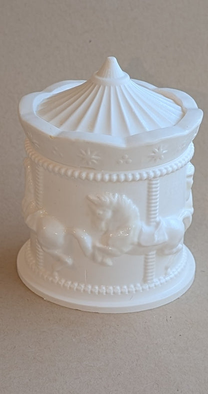 Creme Brulee Carousel Candle