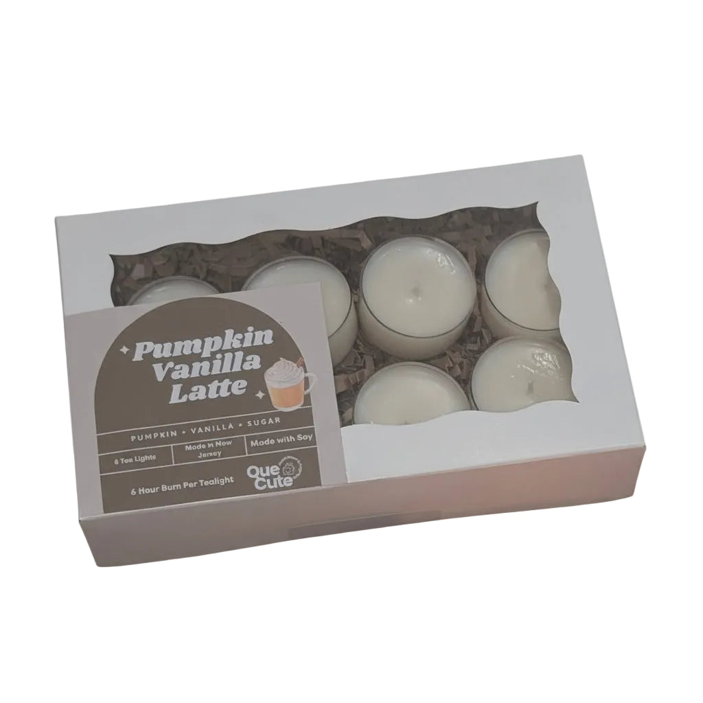 Pumpkin Vanilla Latte Tealights