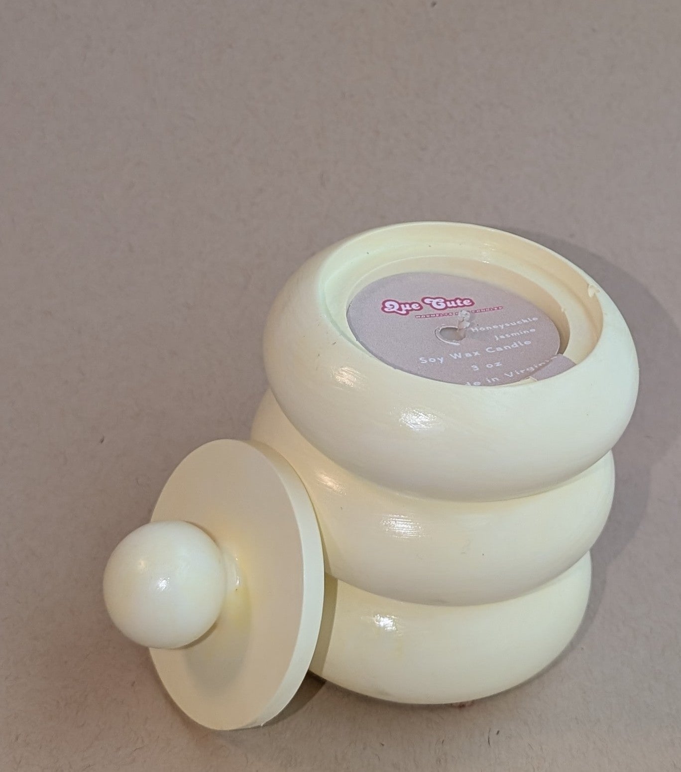 Honeysuckle Jasmine Bubble Candle