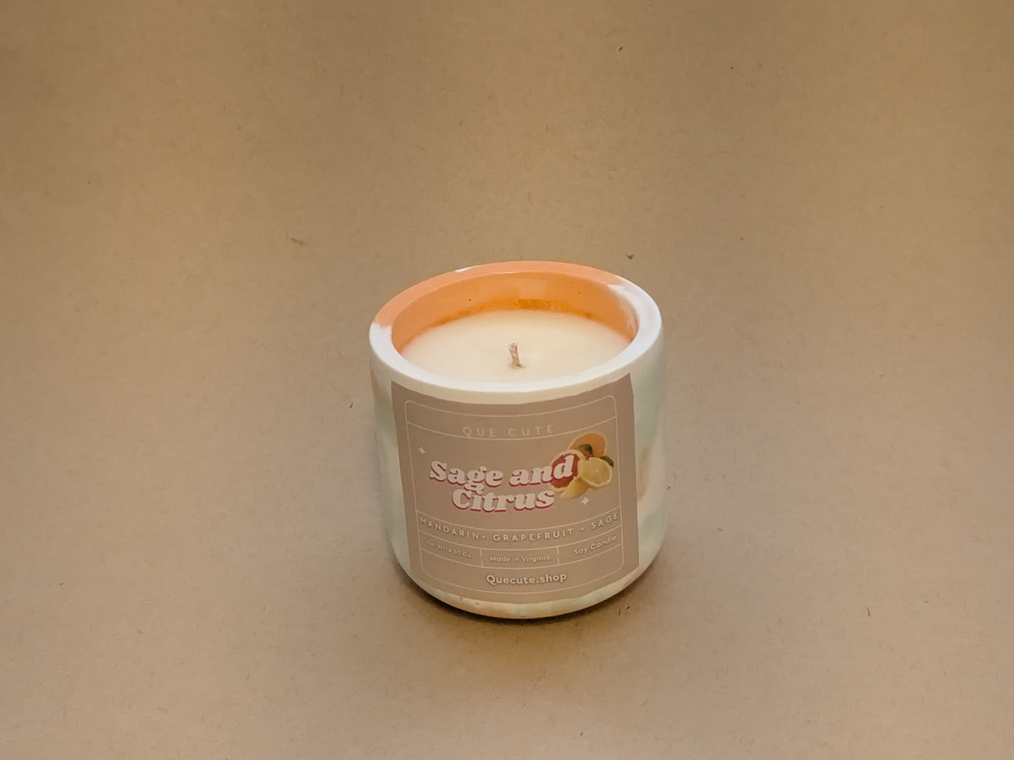 Sage and Citrus Candle