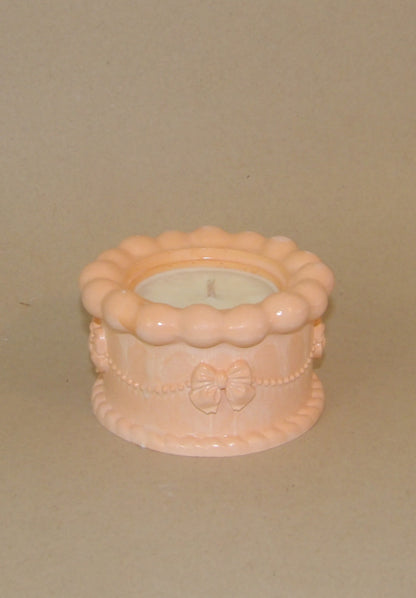 Pumpkin Buttercream Cake Candle