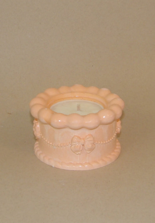 Pumpkin Buttercream Cake Candle