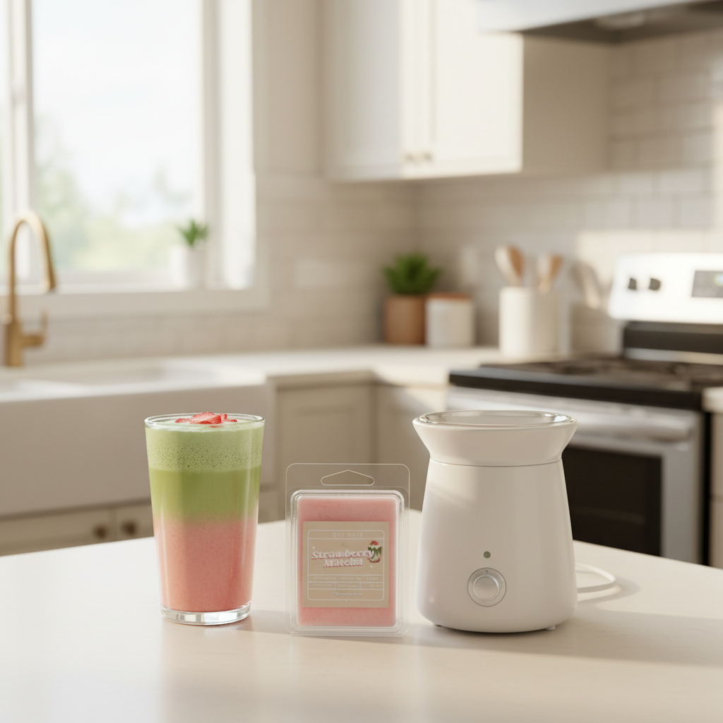 Strawberry Matcha Wax Melt