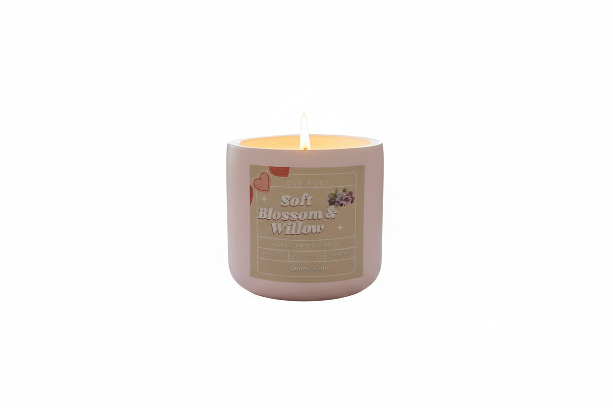 Soft Blossom & Willow Candle